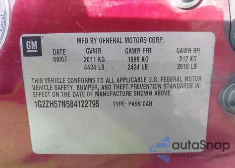 1G2ZH57N584122795